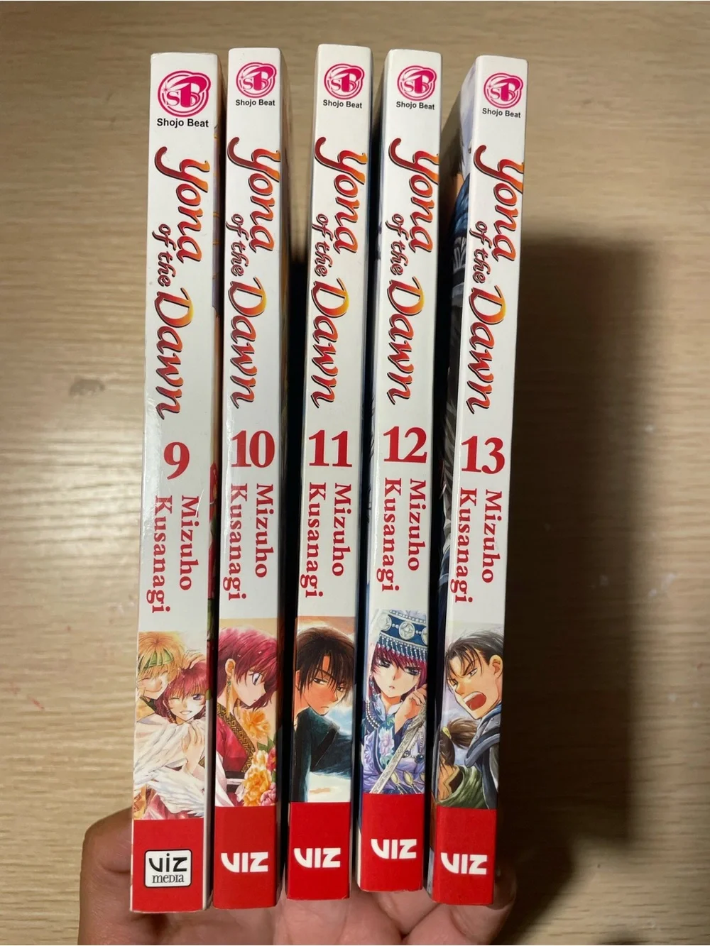 Yona of the Dawn Manga Volumes 9-13